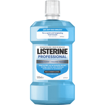Listerine Professional Mondspoeling Frisse Adem+ 500 ml