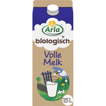 Arla Biologisch Volle Melk Extra Groot Pak 1,5 L