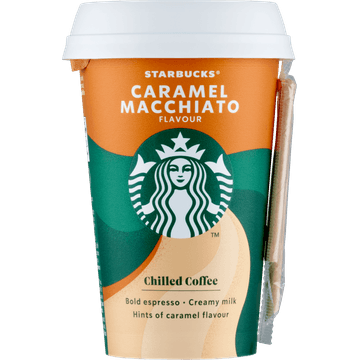Starbucks Chilled Coffee Caramel Macchiato ijskoffie 220ml