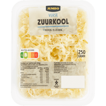 Jumbo Verse Zuurkool 250 g