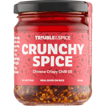 Trouble & Spice Crunchy Spice Chinese Crispy Chilli Oil 200 ml
