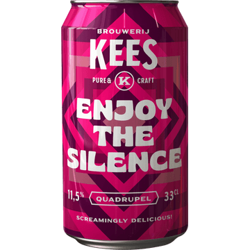 Kees -Enjoy the Silence - Quadrupel - Blik - 330ML
