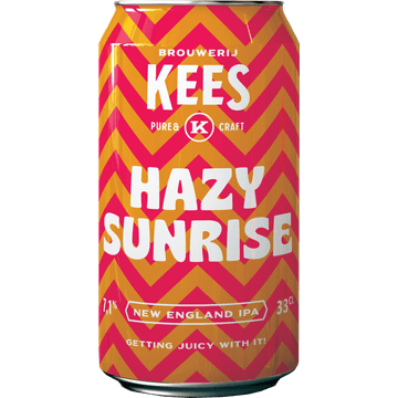 Kees - Hazy Sunrise New England IPA - Blik - 330ML