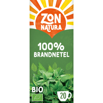 Zonnatura Bio 100% Brandnetel Kruideninfusie 20 Zakjes 28 g