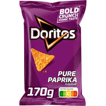 Doritos Pure Paprika Tortilla Chips 170 gr