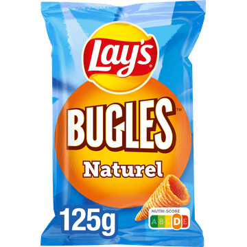 Lay's Bugles Naturel Zout Chips 125 g