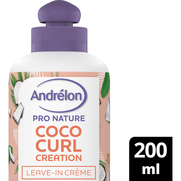 Andrélon Pro Nature Leave-In Crème Coco Curl Creation 200 ml