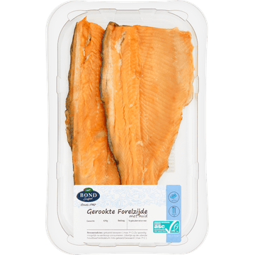 Bond Seafood Gerookte Forelzijde met Huid ca. 150 g