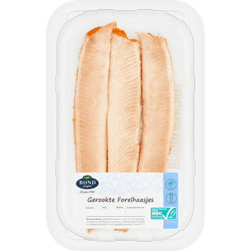 Bond Seafood Gerookte Forelhaasjes ca. 150 g