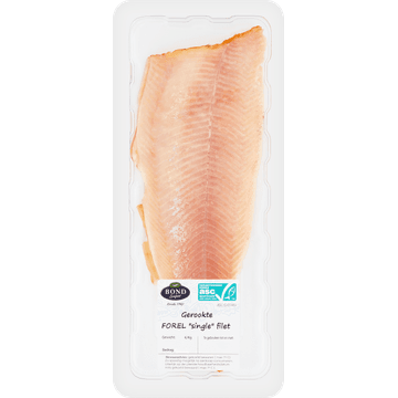 Bond Seafood Gerookte Forel "Single" Filet ca. 90 g