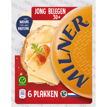 Milner Jong Belegen 30+ Kaas Plakken
