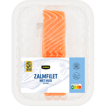 Jumbo Zalmfilet met Huid Naturel ca. 125 g