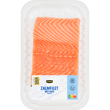 Jumbo Zalmfilet met Huid Naturel ca. 360 g