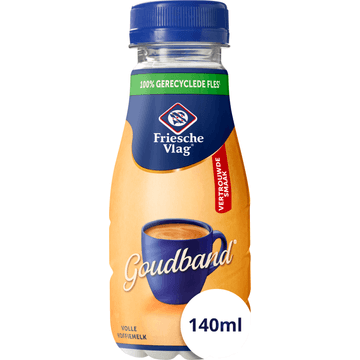Friesche Vlag Goudband Volle Koffiemelk 140 ml
