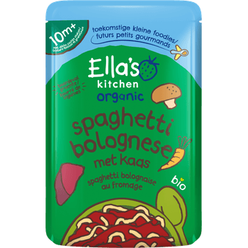 Ella's Kitchen Bio Organic Spaghetti Bolognese met Kaas 10+ Maanden 190 g