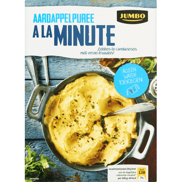 Jumbo à la Minute Aardappelpuree 3 x 60 g