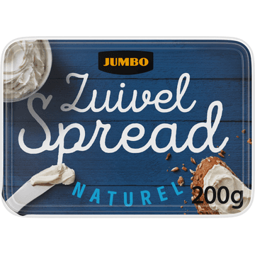 Jumbo Zuivelspread Naturel 200 g