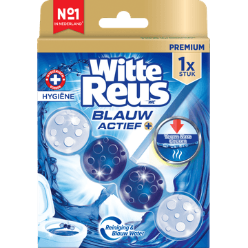 Witte Reus Blauw Actief Hygiene 50g