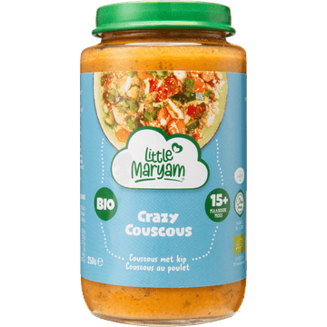 Little Maryam Bio Crazy Couscous Couscous met Kip 15+ Maanden 250 g