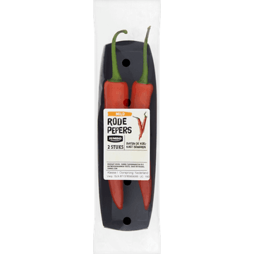 Jumbo Rode Pepers Mild 2 Stuks