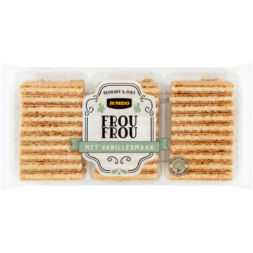 Jumbo Wafels Frou Frou met Vanillesmaak 175 g