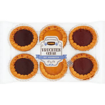 Jumbo Vruchten Gebakjes 6 Stuks