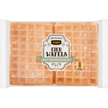 Jumbo Eierwafels met Poedersuiker 260 g