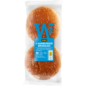 Jumbo - Hamburger Broodjes - 4 Stuks