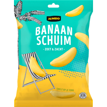 Jumbo Banaan Schuim Zoet & Zacht 250 g