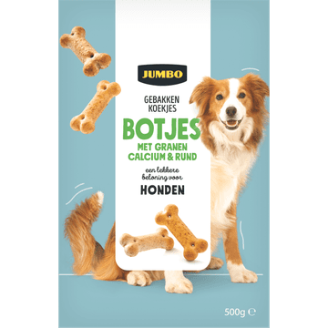 Jumbo Hondenkoekjes Botjes 500g