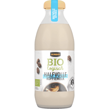 Jumbo Biologisch Halfvolle Koffiemelk 186 ml
