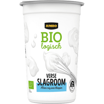 Jumbo Verse Ongeklopte Slagroom Biologisch 250 ML