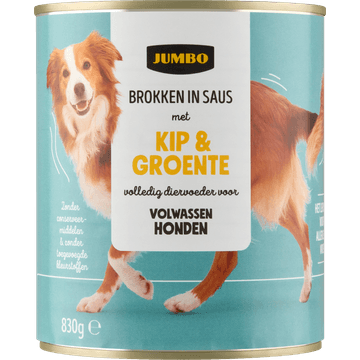 Jumbo Brokken in Saus met Kip & Groente 830 g