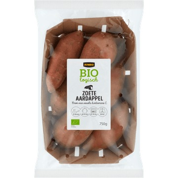 Jumbo Biologisch Zoete Aardappel 750 g