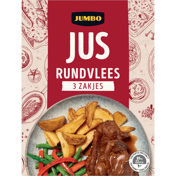 Jumbo Jus Rundvlees 3 x 18 g