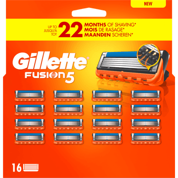 Gillette Fusion5 16 Navulmesjes voor Mannen