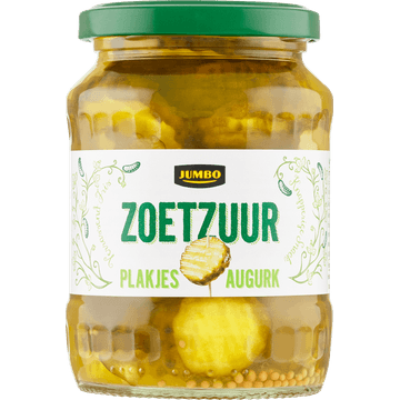 Jumbo Plakjes Augurk Zoetzuur 330 g