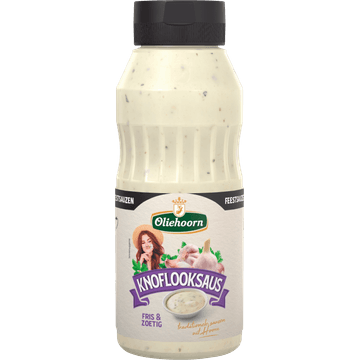 Oliehoorn Knoflooksaus Fris & Zoetig 270 ml