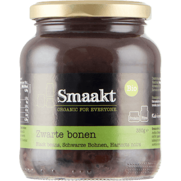Smaakt Bio Zwarte Bonen 350 g