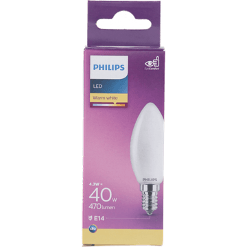 Philips Led Kaars 40W E14 box