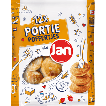 Jan Portie Poffertjes 12 Stuks 100 g
