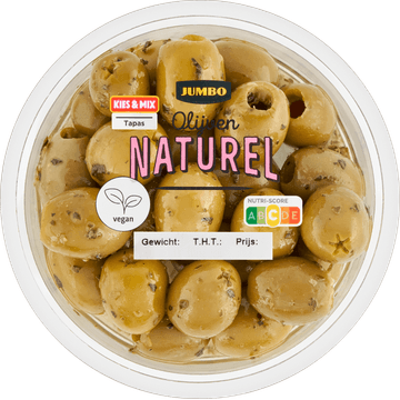 Jumbo Olijven Naturel 140 g