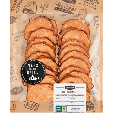 Jumbo Grillworst Sate ca. 130 g