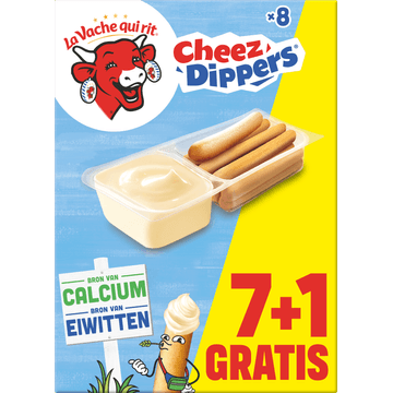 La Vache qui rit Cheez Dippers 7+1 Gratis 8 x 35 g
