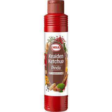 Hela Kruiden Ketchup Pinda 500 ml