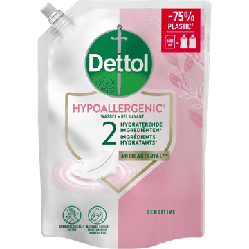 Dettol Sensitive Wasgel Navulling 500 ml