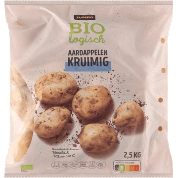 Jumbo Biologisch Aardappelen Kruimig 2,5 kg