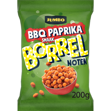 Jumbo BBQ Paprika Smaak Borrelnoten 200 g