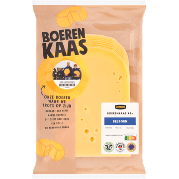 Jumbo Boerenkaas 48+ Belegen ca. 175 g