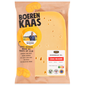 Jumbo Boerenkaas 48+ Jong Belegen ca. 200 g